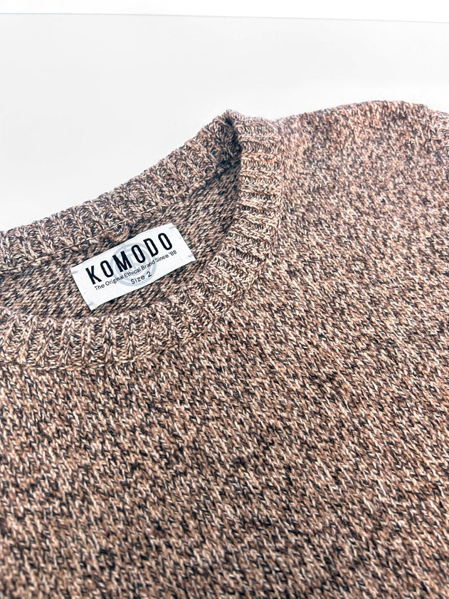 Wolf Merino Wool Jumper Biscuit