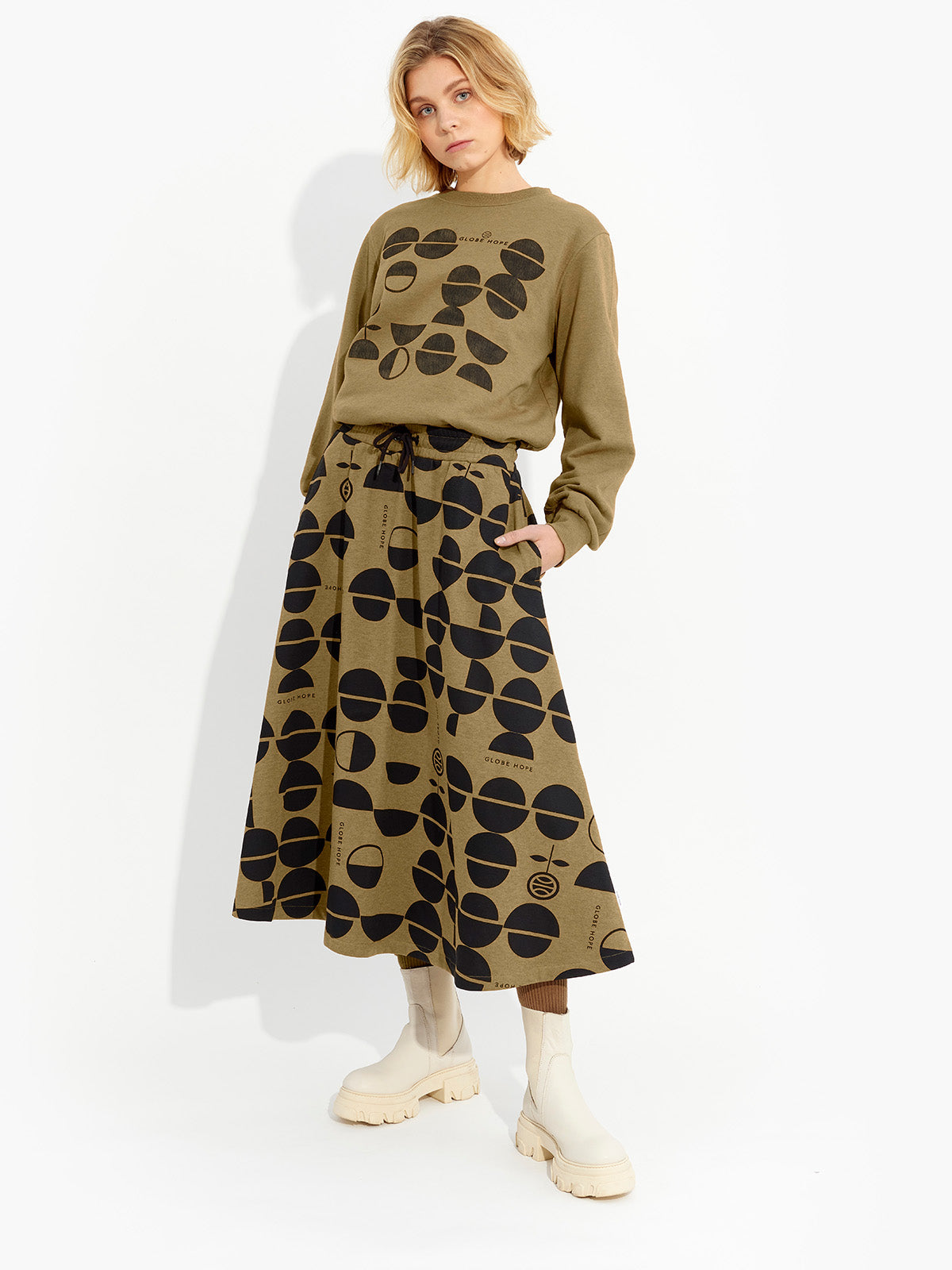 Kukkola Skirt Green