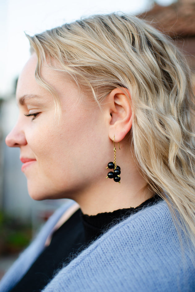 Anamika Earrings Black