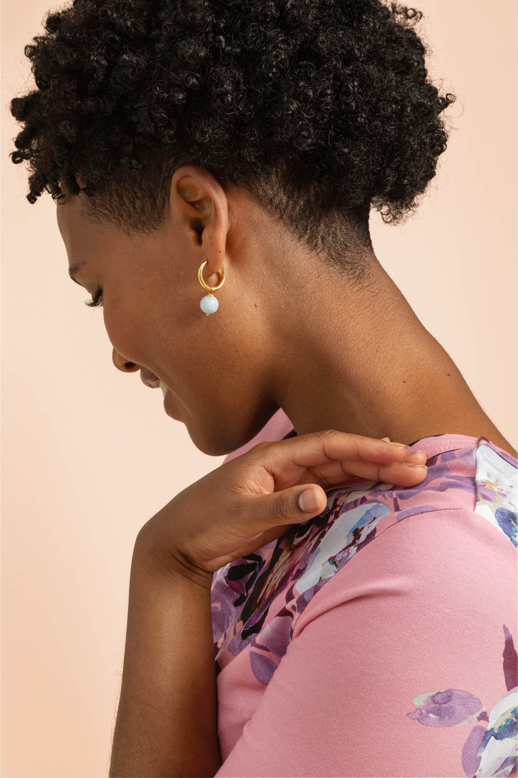 Samira Earrings Light Blue
