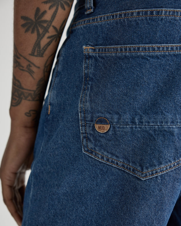 Bryce Mid Straight Jeans Authentic Indigo