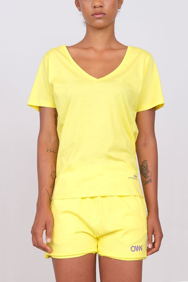 Women's Deep V-Neck T-Shirt