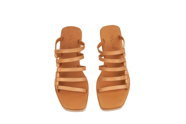 Gardenia Wedge Sandal Tan