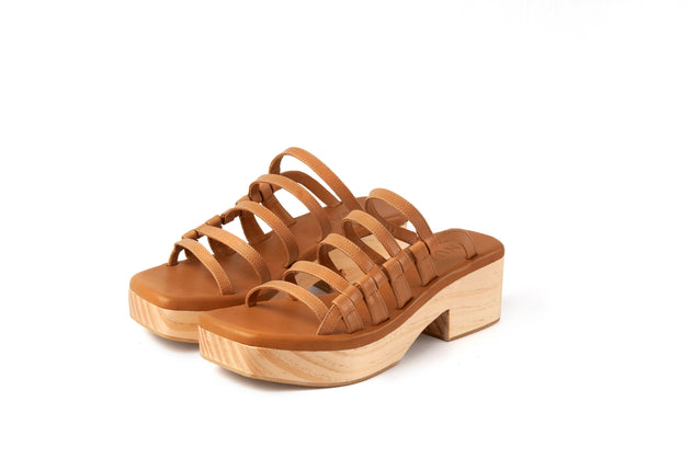 Gardenia Wedge Sandal Tan