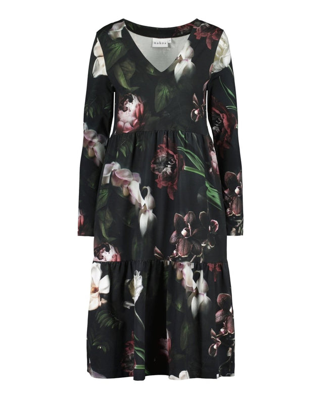 Amélie Layered Dress Noir - IVALO.COM