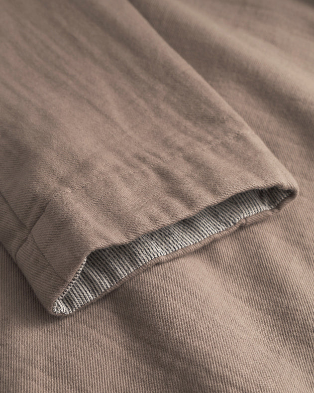 Light Overjacket Washed Brown
