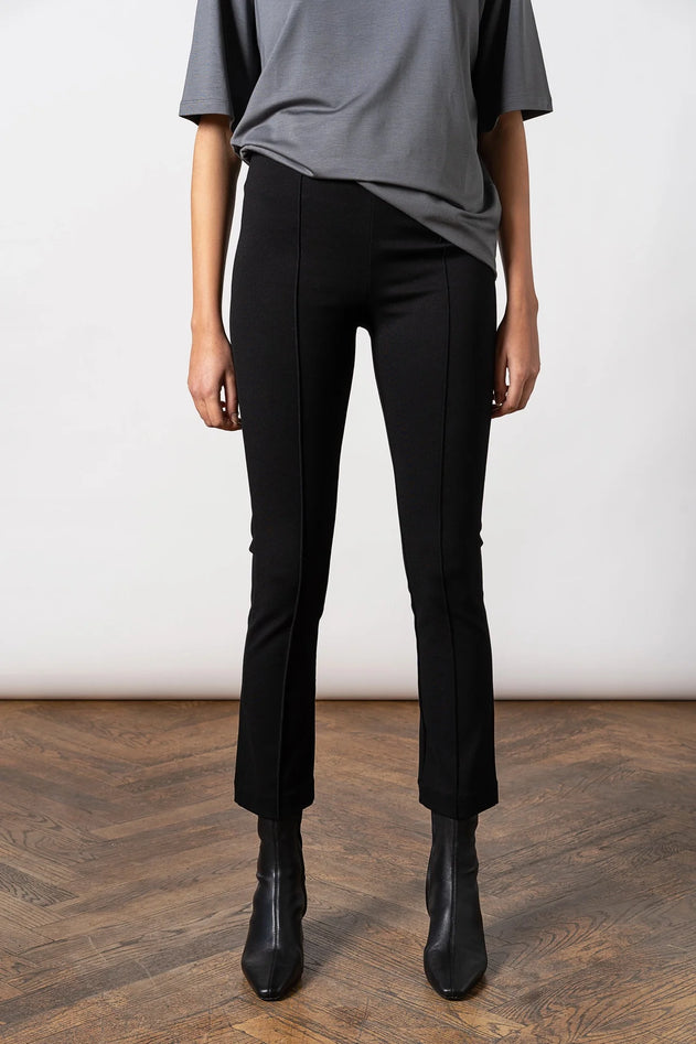 Lou Straight Pants Black - IVALO.COM