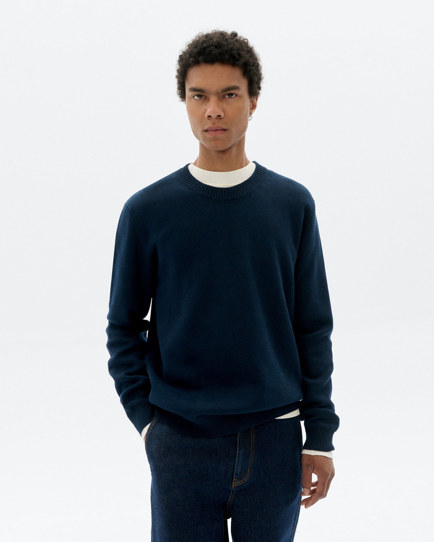 Knitted Sweater Casita Seth Navy