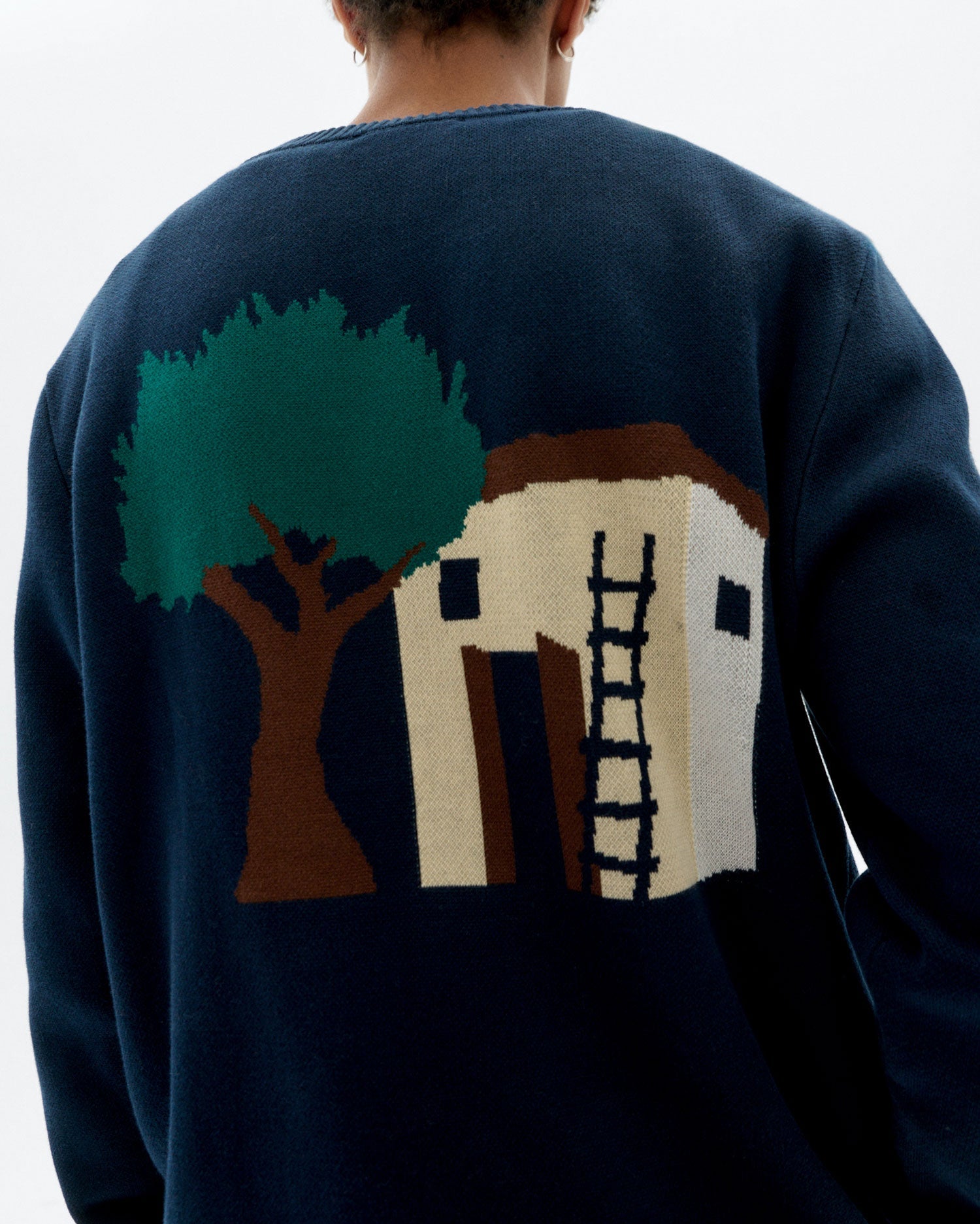 Knitted Sweater Casita Seth Navy