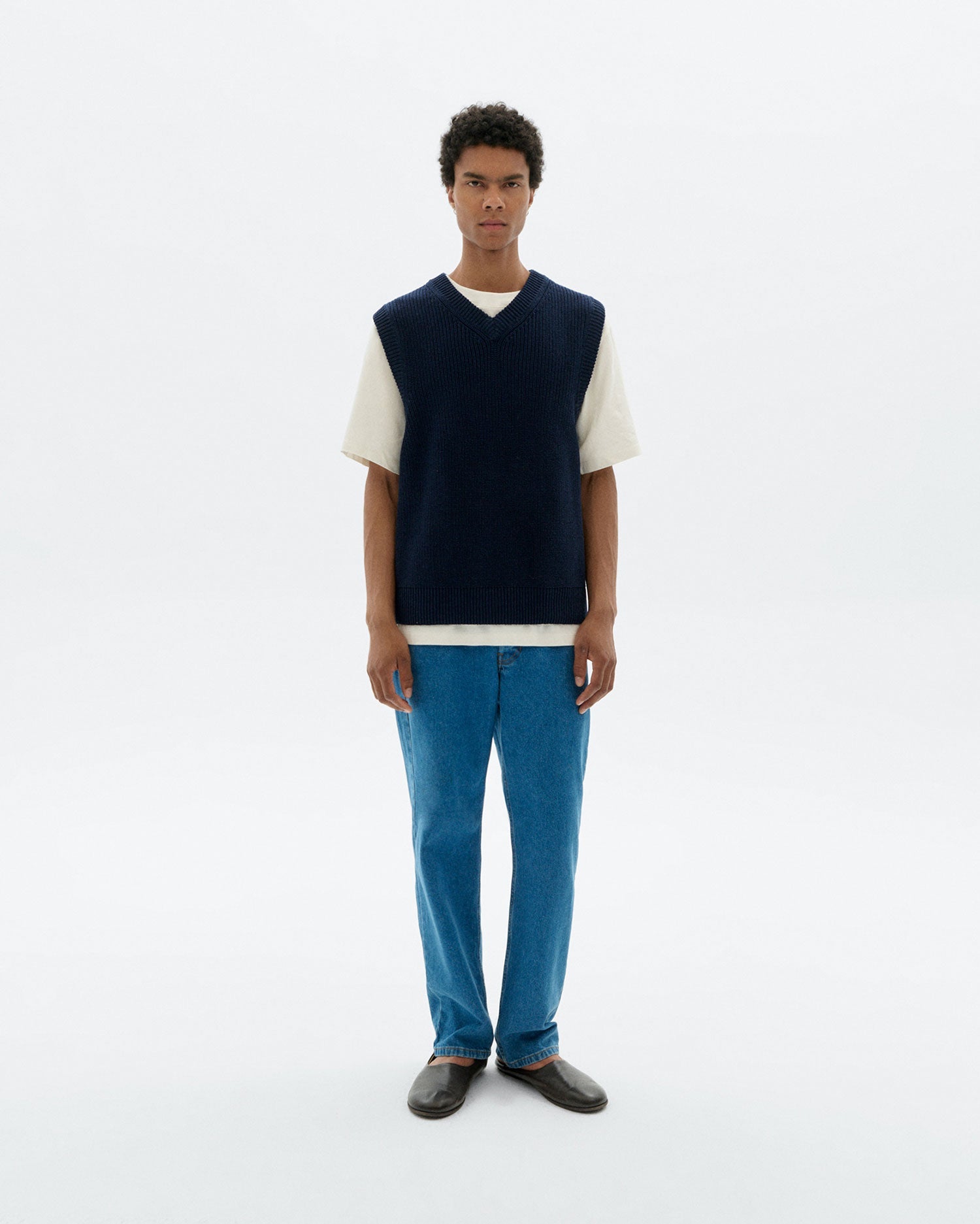 Oliver Relaxed Knitted Vest