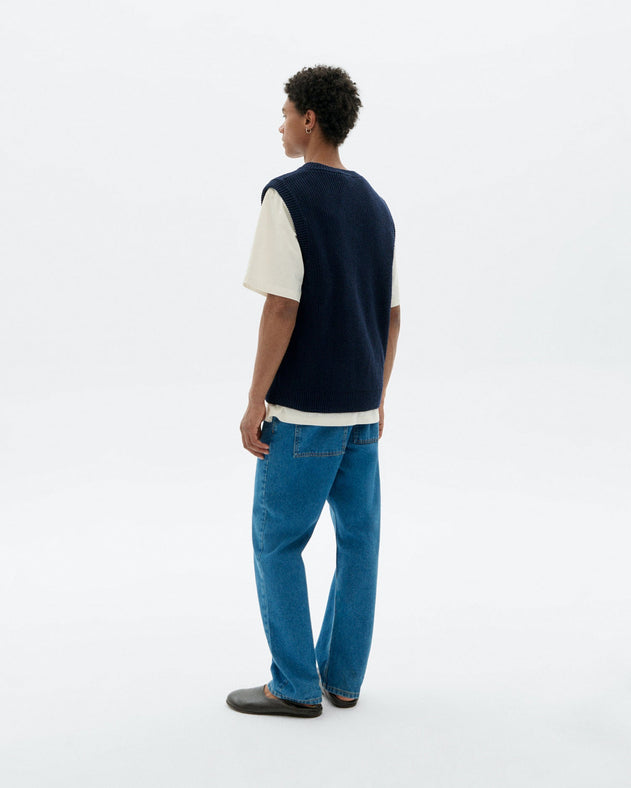 Oliver Relaxed Knitted Vest