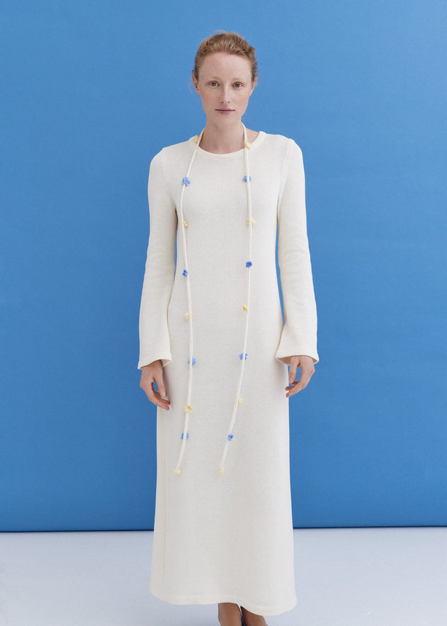 Knitted Cotton Maxi Dress Lily