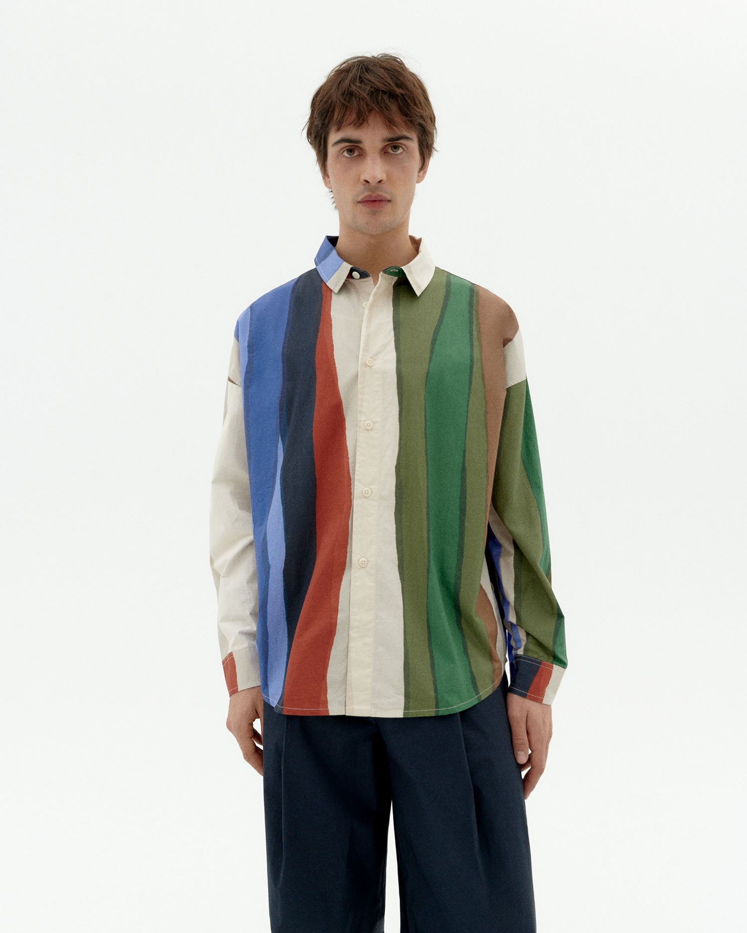 Haru Shirt River Stripes Multicolor