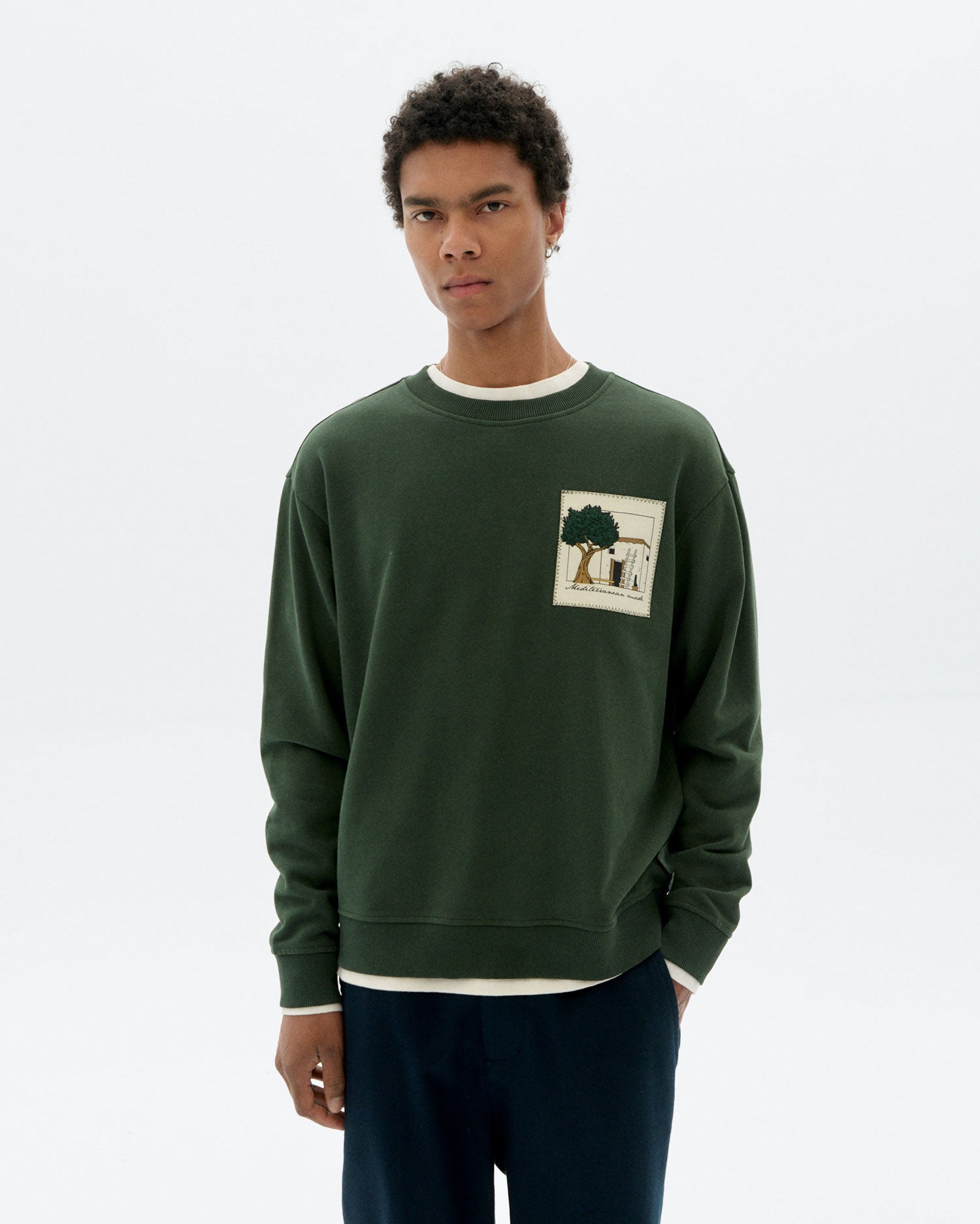 Leon Embroidered House Sweatshirt