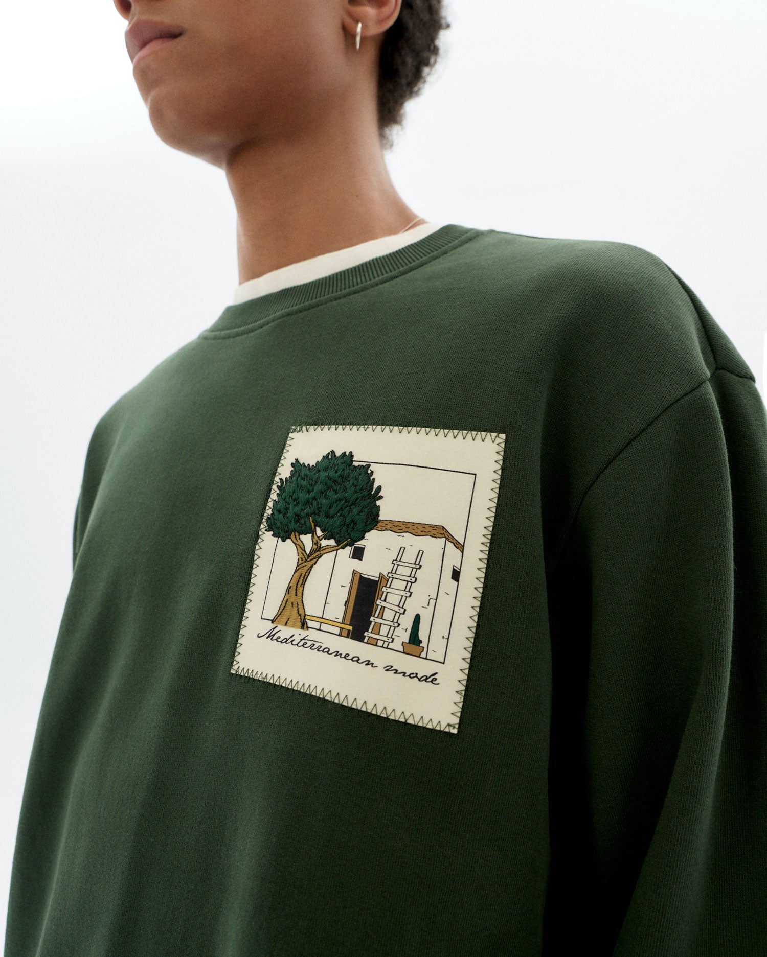 Leon Embroidered House Sweatshirt