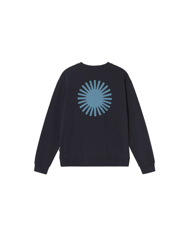 Leon Sweatshirt Back Blue Sun Navy