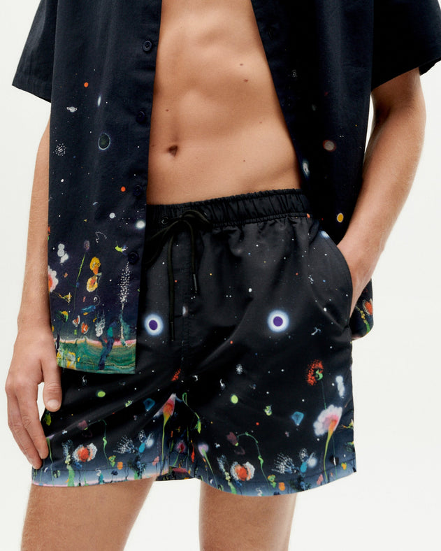 Men's Limpopo Swim Shorts Feuz Night Navy