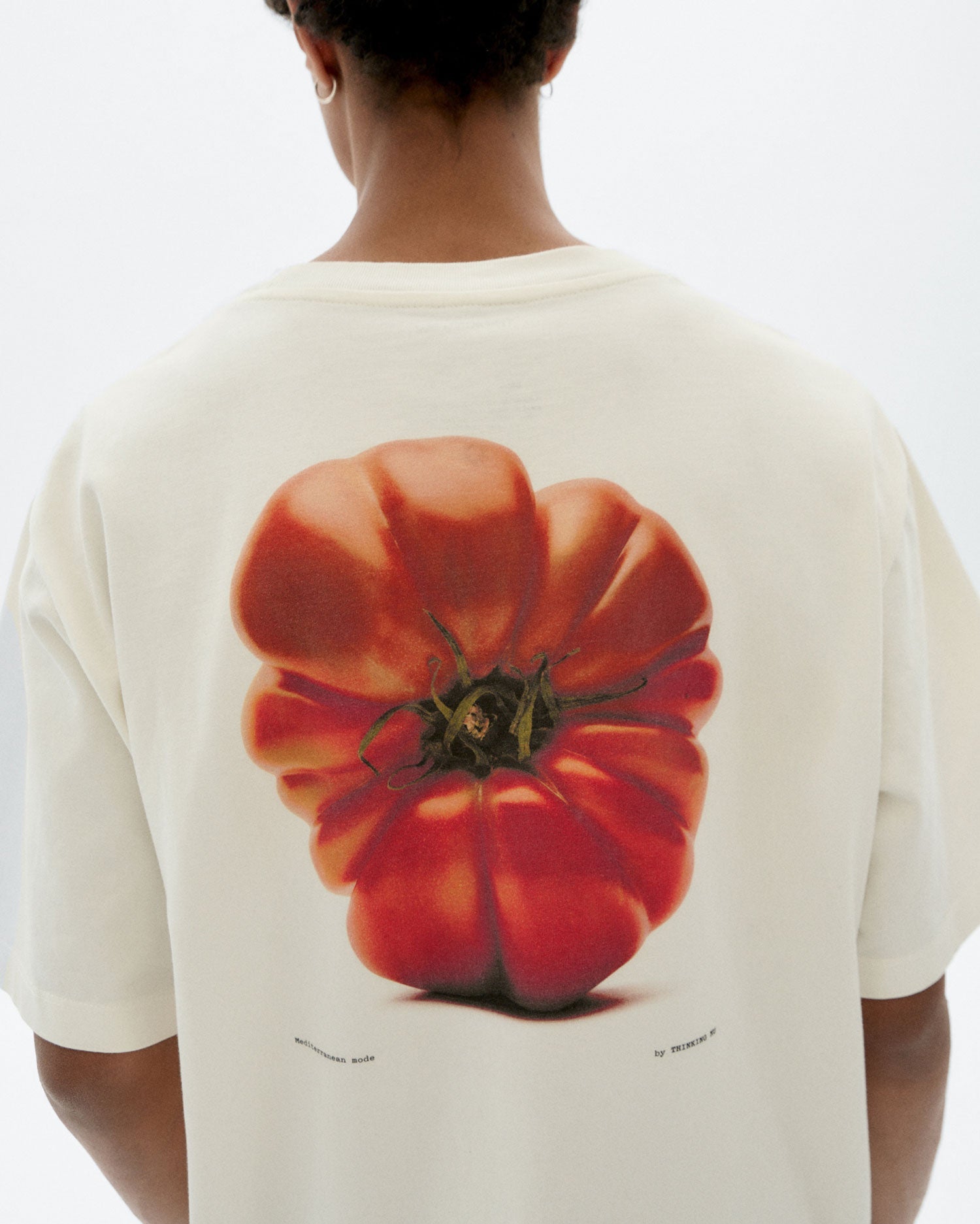Eric Oversize T-Shirt Tomaquet White