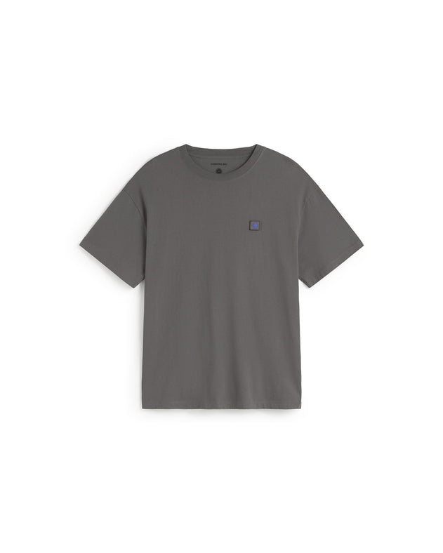 Aaron T-Shirt Grey Back Blue Sun