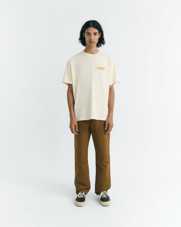 Aaron T-Shirt Perro Salchicha White