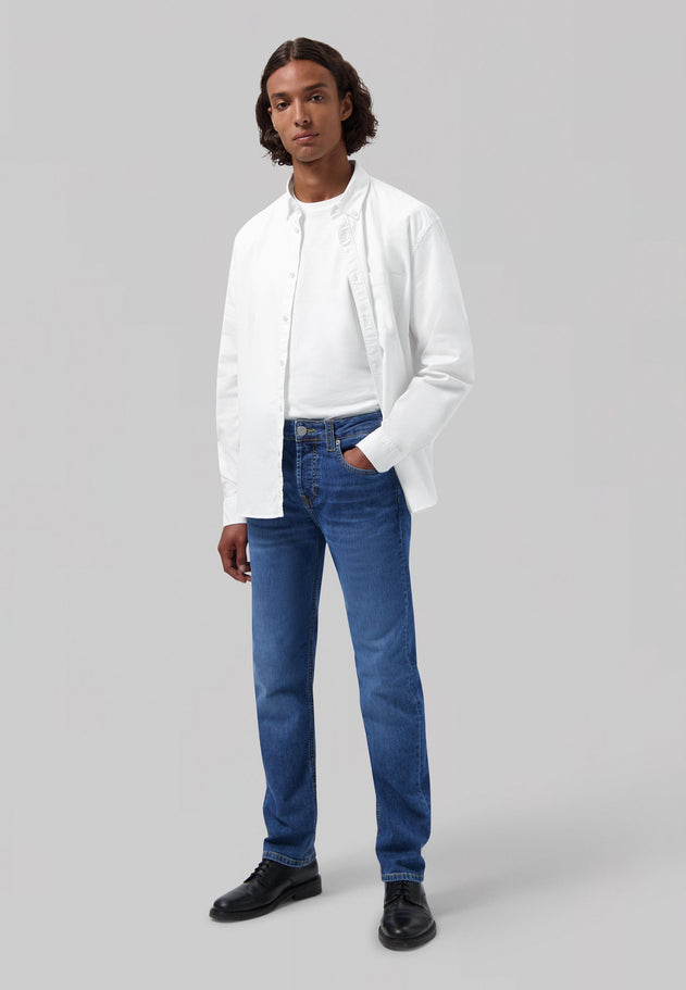 Bryce Mid Straight Jeans Authentic Indigo