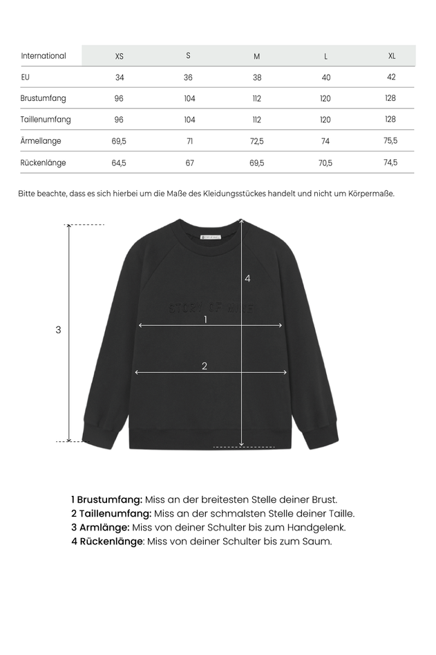 Story Of Mine Sweatshirt Black