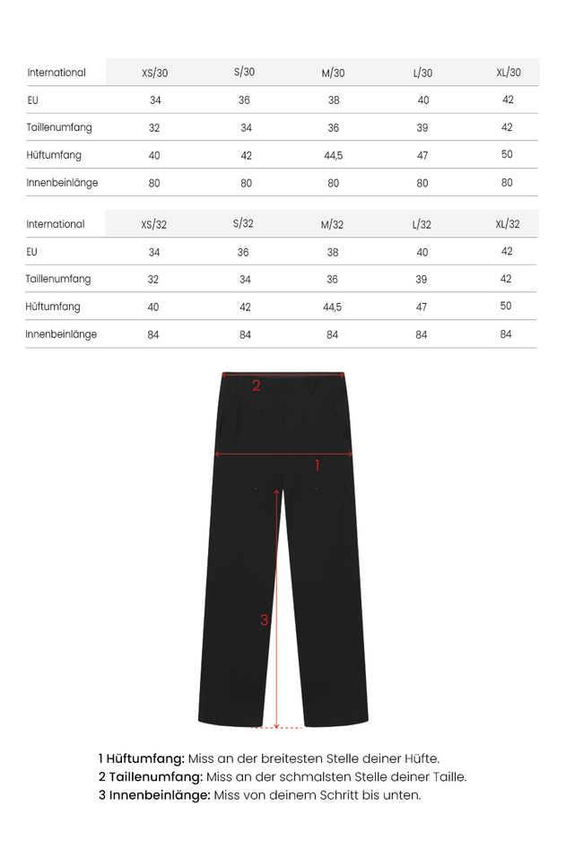 Wide Leg Jersey Pants Black