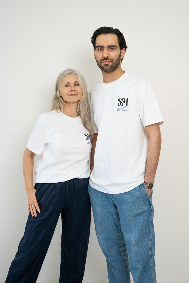 Unisex T-Shirt Wave White