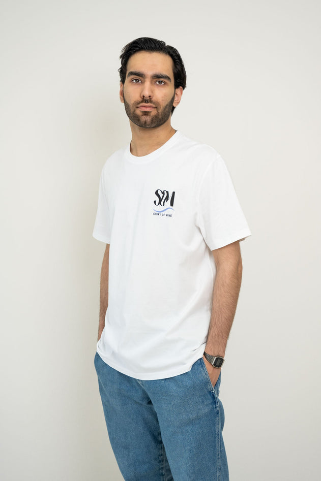 Unisex T-Shirt Wave White