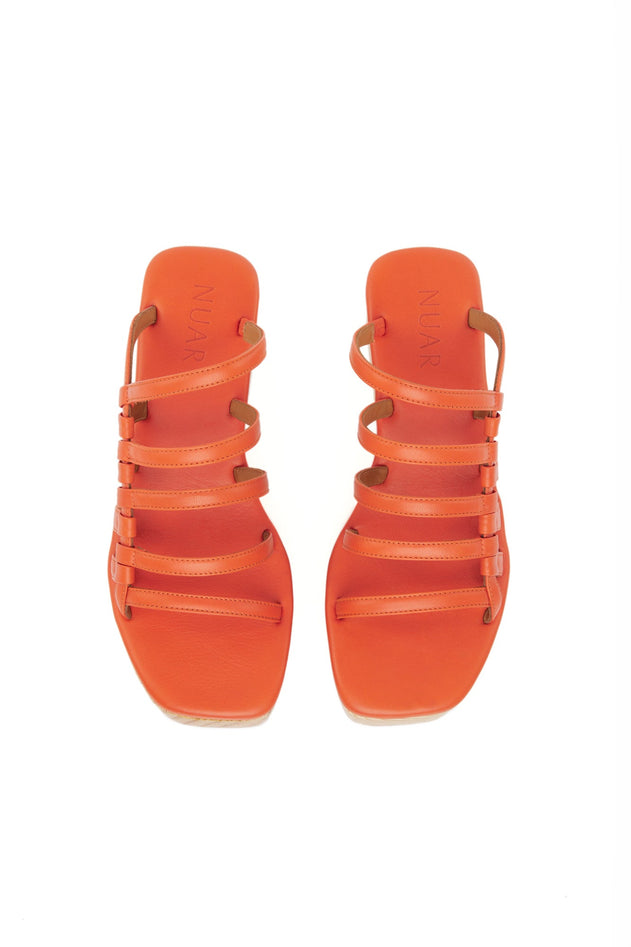 Gardenia Wedge Sandal Orange