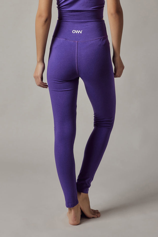 Women's Active High Waist Leggings & Sports Top Set