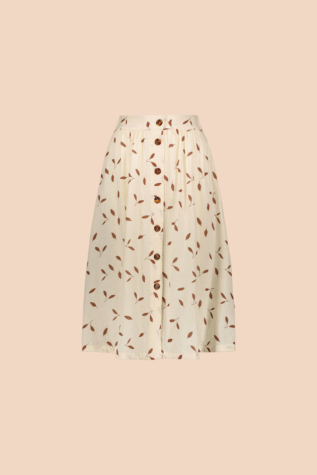 Button Skirt Wind