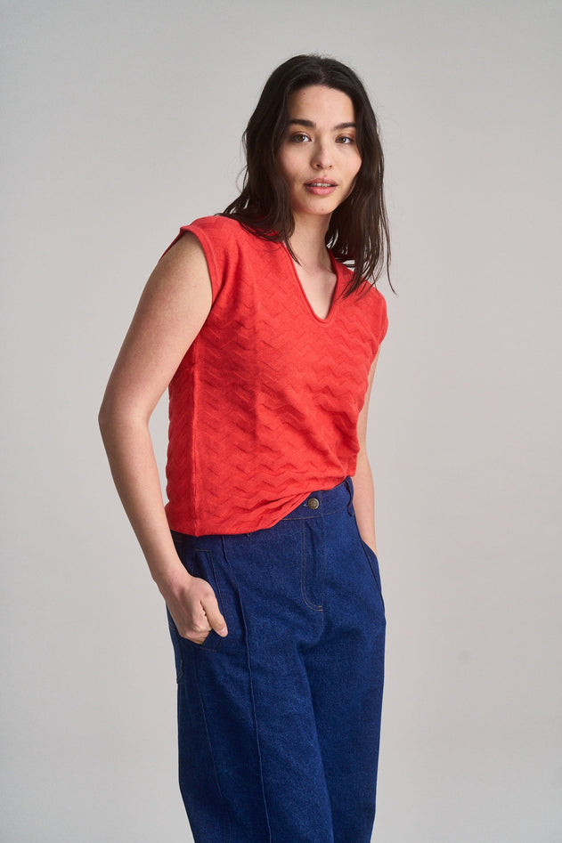 Polly Organic Cotton T-Shirt Pink