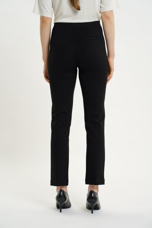 Lou Straight Pants Black - IVALO.COM