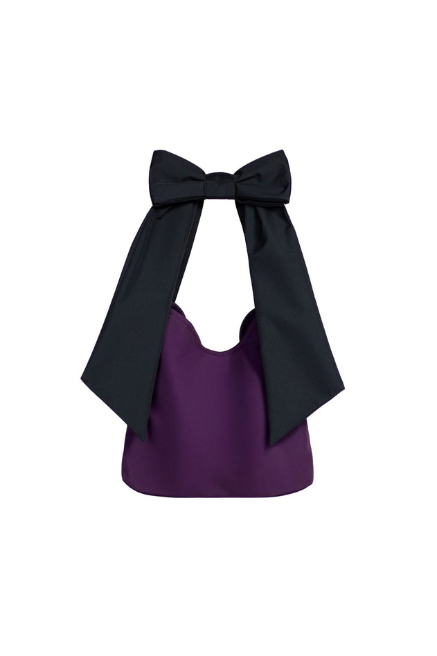 Rainsisters Bow Tote Bag Sugar Plum
