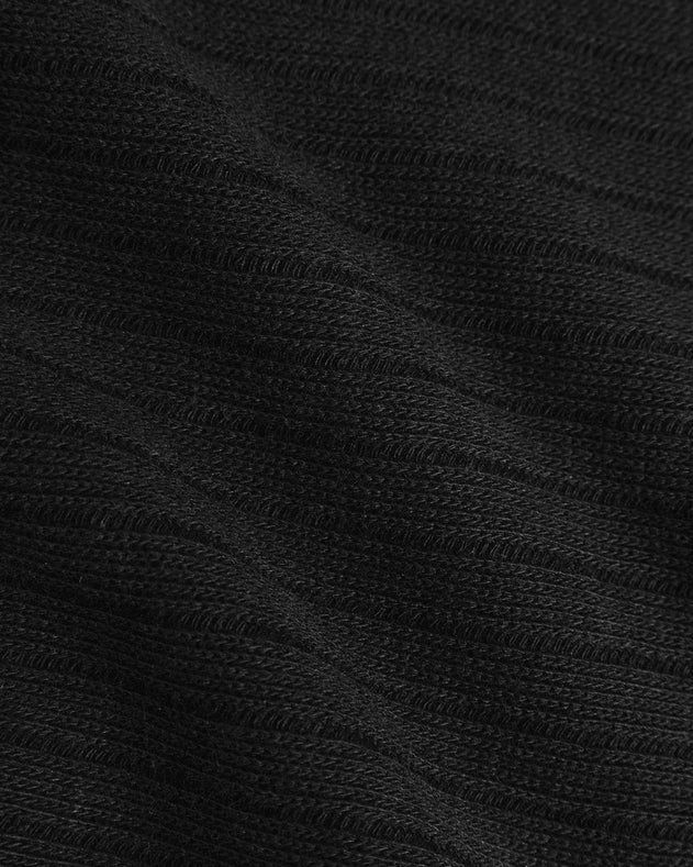 Ribbed Lounge Pants True Black