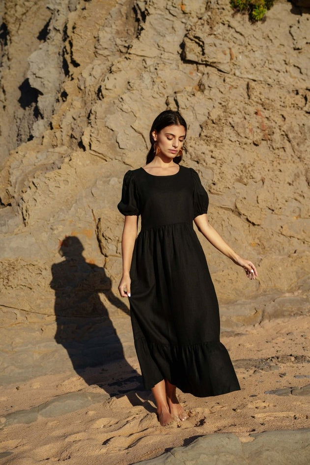 Astrid Dress Black - IVALO.COM