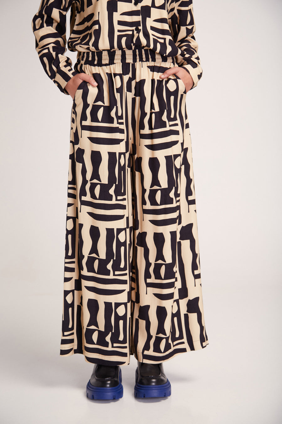 Dadu Pants Jonc Black Print