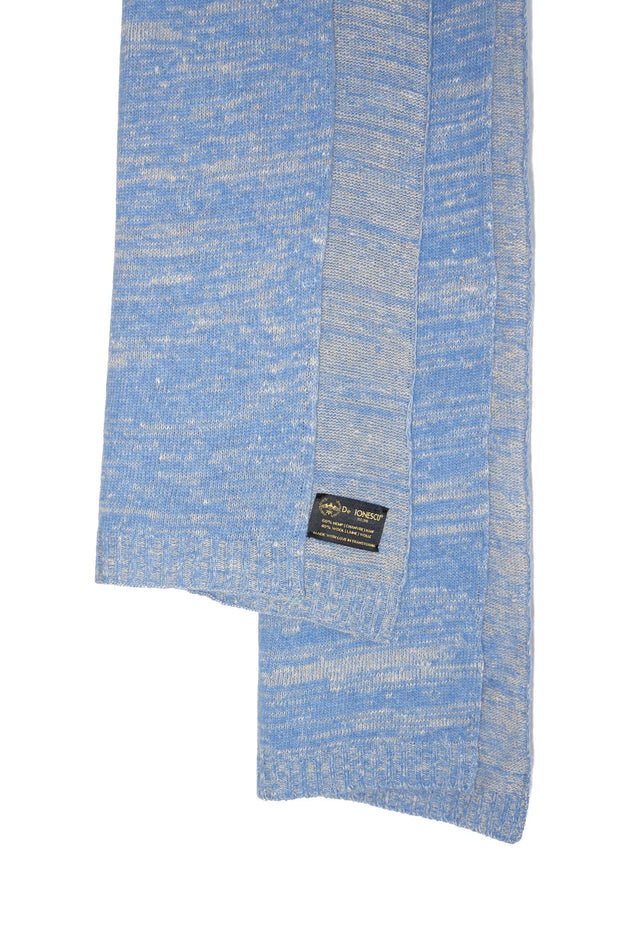 The Hemp & Wool Scarf Sky Blue
