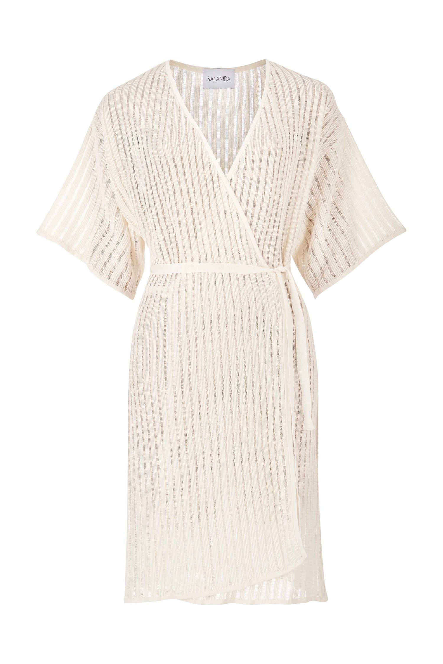 Sole Linen Beach Dress White