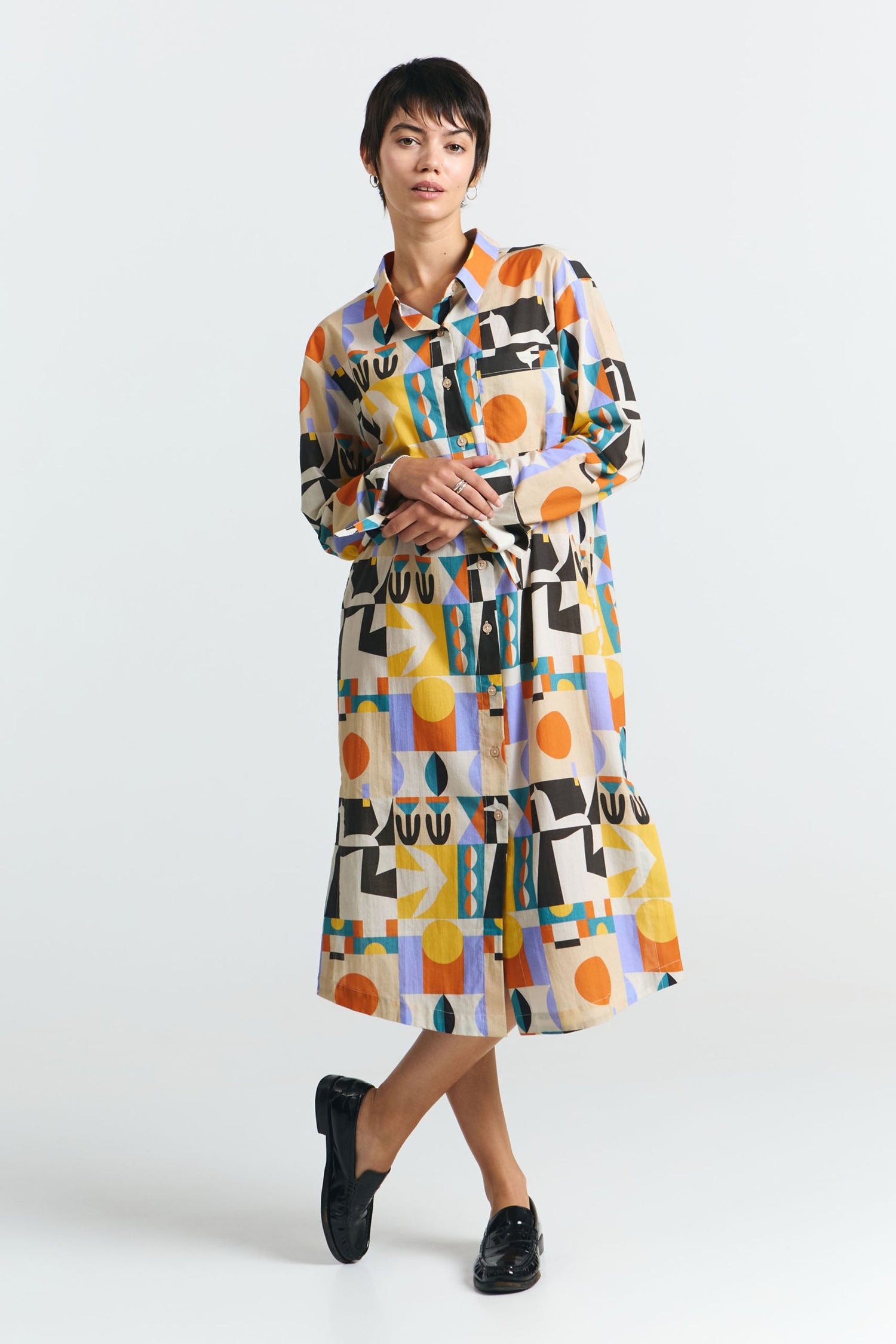 Nahuas Dress Vibes Print