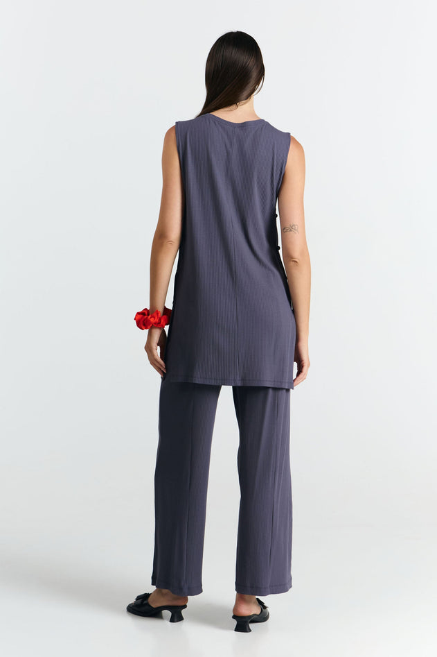 Paz Top Grey