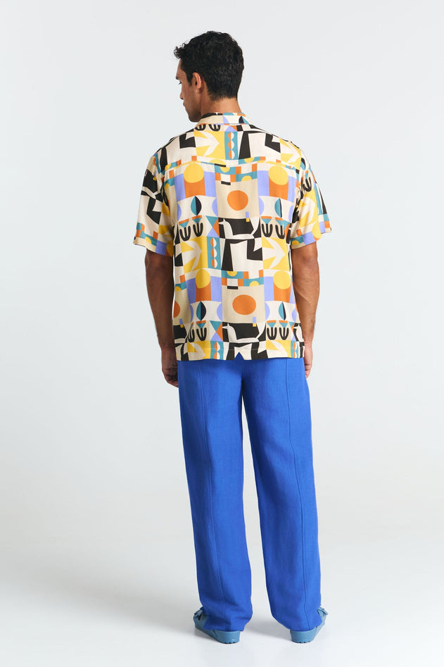 Men's Belice Shirt Vibes Print
