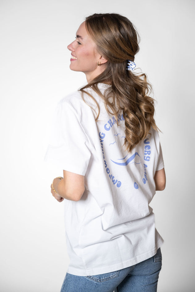 Unisex T-Shirt Wave White
