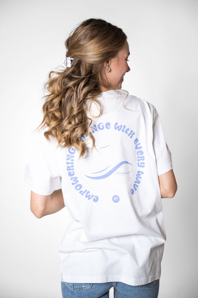 Unisex T-Shirt Wave White
