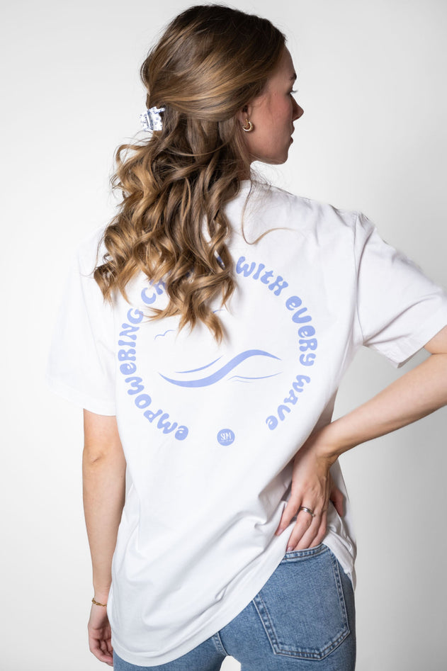Unisex T-Shirt Wave White