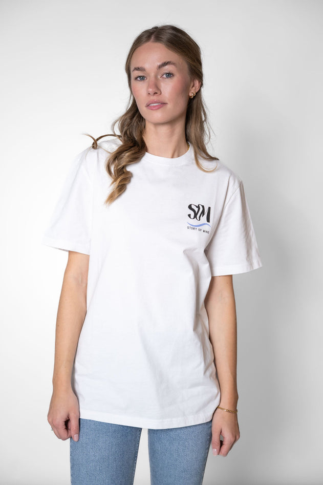Unisex T-Shirt Wave White