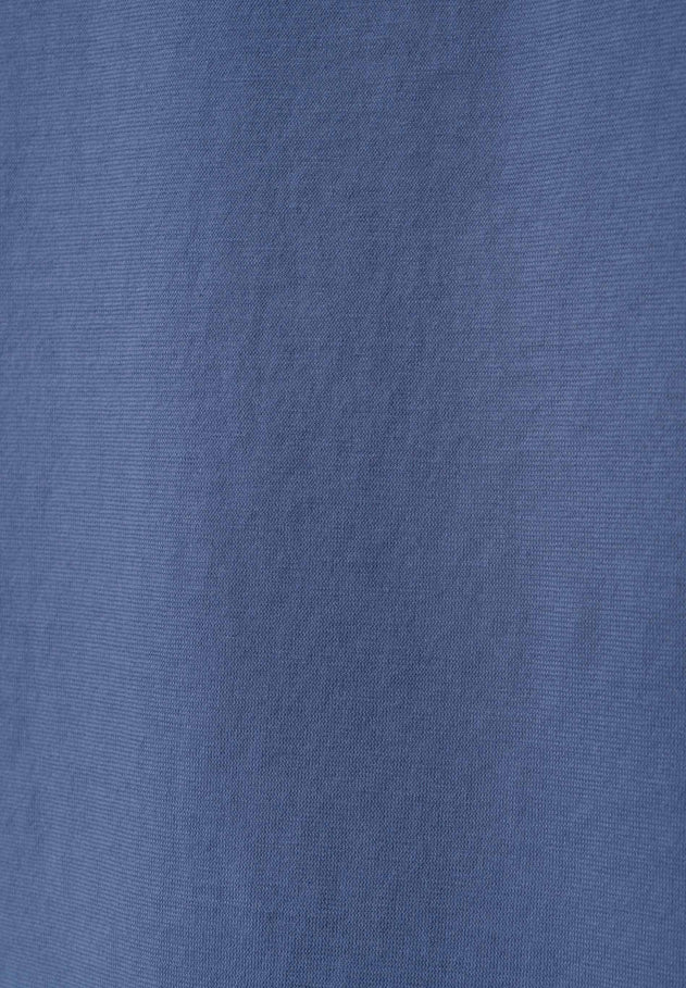 Tessa Basic V-Neck T-Shirt Honest Indigo