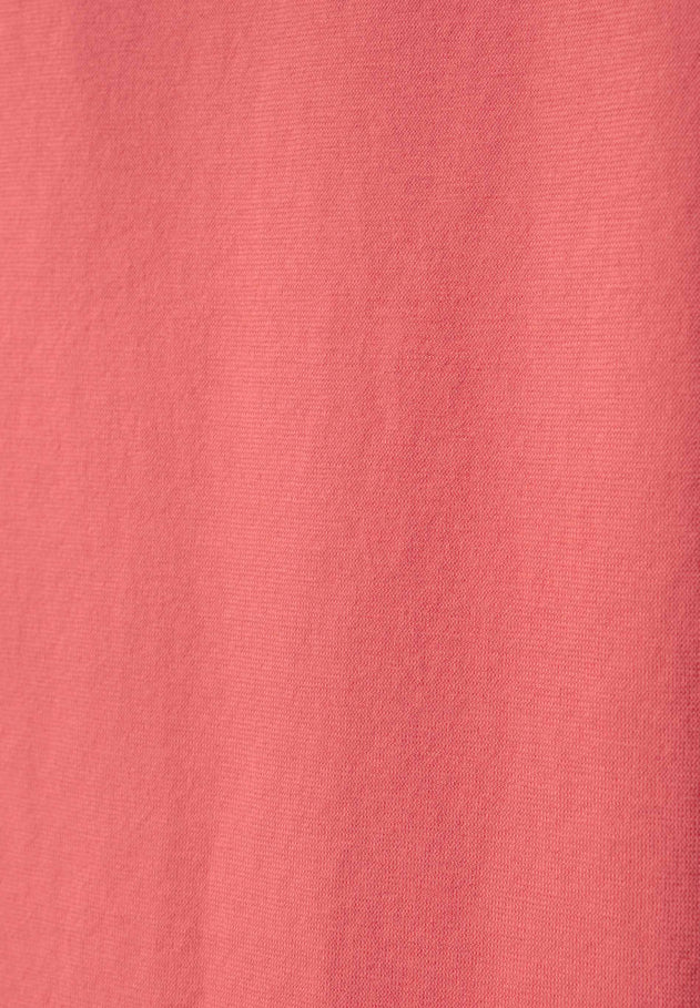 Tessa Basic V-Neck T-Shirt Radiant Red