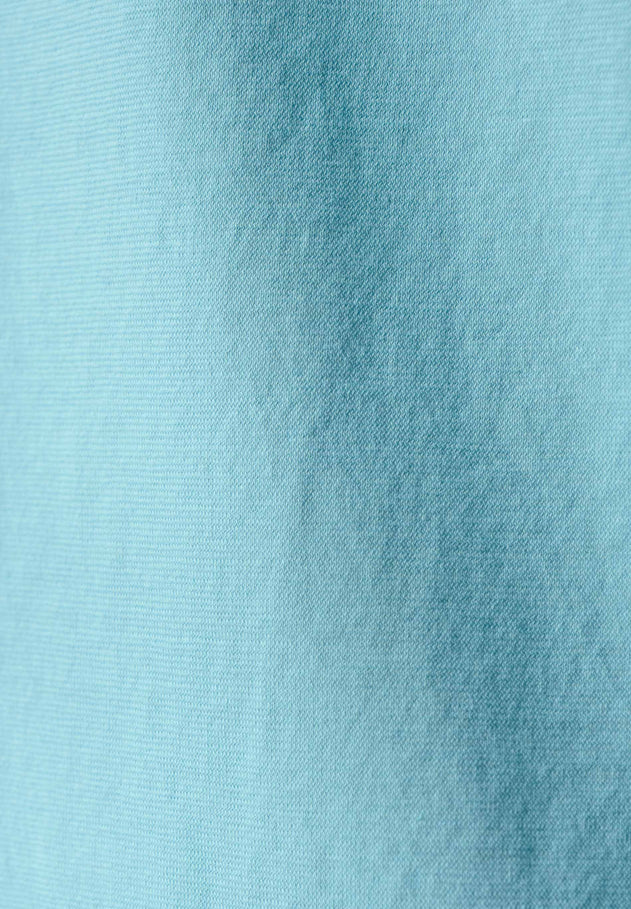 Tessa Basic V-Neck T-Shirt Retro Blue